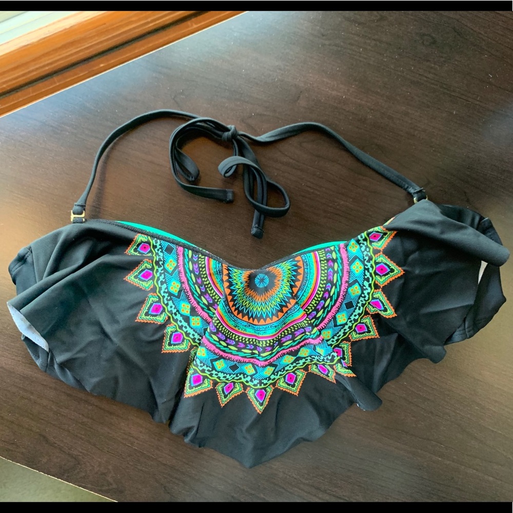 Bikini Halter Top with Removable Straps